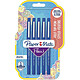 PAPER MATE Etui de 5 Stylo Feutre Flair Pointe Moyenne Bleu Feutre à pointe fine