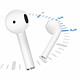 Avis Setty Écouteurs Bluetooth Sans fil Bouton de Contrôle Autonomie 12h Blanc