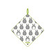 Mon voisin Totoro - Serviette de toilette mains Big Totoro Silhouette 33 x 33 cm Serviette de toilette mains Mon voisin Totoro, modèle Big Totoro Silhouette 33 x 33 cm.