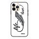 Evetane Coque iPhone 13 Pro Coque Soft Touch Glossy Love Life Design Coque iPhone 13 Pro Coque Soft Touch Glossy Love Life Design