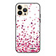 Evetane Coque iPhone 13 Pro Coque Soft Touch Glossy Confettis De Coeur Design Coque iPhone 13 Pro Coque Soft Touch Glossy Confettis De Coeur Design