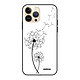 Evetane Coque iPhone 13 Pro Coque Soft Touch Glossy Pissenlit Design Coque iPhone 13 Pro Coque Soft Touch Glossy Pissenlit Design