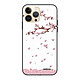 Evetane Coque iPhone 13 Pro Coque Soft Touch Glossy Chute De Fleurs Design Coque iPhone 13 Pro Coque Soft Touch Glossy Chute De Fleurs Design