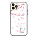 Evetane Coque iPhone 13 Pro Max Coque Soft Touch Glossy Chat et Fleurs Design Coque iPhone 13 Pro Max Coque Soft Touch Glossy Chat et Fleurs Design