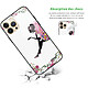 Avis Evetane Coque iPhone 13 Pro Max Coque Soft Touch Glossy Fée Fleurale Design