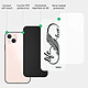 Acheter Evetane Coque iPhone 13 Coque Soft Touch Glossy Love Life Design