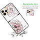 Avis LaCoqueFrançaise Coque iPhone 13 Pro Coque Soft Touch Glossy Rose Pivoine Design