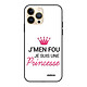 Evetane Coque iPhone 13 Pro Coque Soft Touch Glossy Je suis une princesse Design Coque iPhone 13 Pro Coque Soft Touch Glossy Je suis une princesse Design