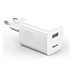 Baseus Chargeur Secteur 24W avec la Technologie Quick Charge 3.0 Blanc Doté de la technologie Quick Charge 3.0