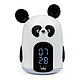 BigBen Réveil Lumineux Modèle Buzzers Panda Blanc / Noir - Avec deux fonctionnalités pour une utilisation polyvalente : fonctions réveil et veilleuse