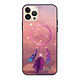 Evetane Coque iPhone 13 Pro Max Coque Soft Touch Glossy Attrape rêve rose Design Coque iPhone 13 Pro Max Coque Soft Touch Glossy Attrape rêve rose Design