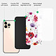 Acheter Evetane Coque iPhone 13 Pro Max Coque Soft Touch Glossy Fleurs Multicolores Design
