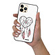 Evetane Coque iPhone 13 Pro Max Coque Soft Touch Glossy Attrape coeur Design pas cher