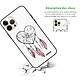 Avis Evetane Coque iPhone 13 Pro Max Coque Soft Touch Glossy Attrape coeur Design