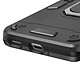 Avizar Coque pour Redmi Note 14 Pro et 14 Pro Plus Anneau Support Antichoc Noir pas cher