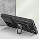 Mayaxess Coque pour Galaxy S25 Ultra Bague Support avec Protection Caméra Noir pas cher