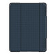 MW Étui pour iPad 10.2" Folio Série Academy IK06 avec Support pour Apple Pencil Bleu marine - Certifié MIL-STD-810H, il résiste aux chocs, aux vibrations et aux conditions extrêmes