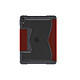 MW Étui pour iPad 10.2" Folio Série Academy IK06 avec Support pour Apple Pencil Rouge Certifié MIL-STD-810H, il résiste aux chocs, aux vibrations et aux conditions extrêmes