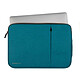 Gecko Housse pour Ordinateur Portable 13 pouces avec Poignée Rétractable Bleu pas cher