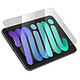 MW Protection d'Écran pour iPad Mini 8.3" Édition Polybag en Verre Trempé Transparent Pourvu d'une dureté 9H, il résiste aux rayures, aux chocs et aux impacts, préservant ainsi l'écran de votre tablette