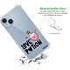 Avis Evetane Coque iPhone 14 Silicone antichocs Solides coins renforcés  transparente Motif Love Potion