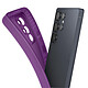 Avizar Coque pour Samsung Galaxy S25 Ultra Silicone Mat Violet pas cher