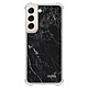Evetane Coque Samsung Galaxy S22 5G Silicone antichocs Solides coins renforcés  transparente Motif Marbre noir Coque Samsung Galaxy S22 5G Silicone antichocs Solides coins renforcés Protection Housse transparente Marbre noir