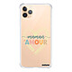 Evetane Coque iPhone 11 Pro Silicone antichocs Solides coins renforcés  transparente Motif Maman d'amour Coque iPhone 11 Pro Silicone antichocs Solides coins renforcés Protection Housse transparente Maman d'amour