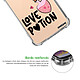 Acheter Evetane Coque iPhone 11 Pro Silicone antichocs Solides coins renforcés  transparente Motif Love Potion