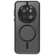 iMak Coque MagSafe pour Honor Magic 7 Pro Antichoc Caméra Protégée Noir Coque MagSafe transparente au contour noir, série UX-9B de chez Imak pour protéger le Honor Magic 7 Pro