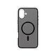 Panzer Glass Coque pour Apple iPhone 16 Plus Compatible MagSafe Édition Flagship Smokey Noir transparent Offre une protection robuste, conçue pour résister aux chocs, aux chutes jusqu'à 4,8 mètres et aux rayures