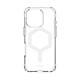 UAG Coque pour iPhone 16 Pro MagSafe Plyo Antichocs Transparent - Cette coque MagSafe Plyo UAG transparent blanc pour iPhone 16 Pro associe une structure composite légère et blindée à un noyau souple absorbant les chocs