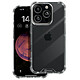 Roar Coque pour iPhone 16 Pro Max Coins Renforcés Antichoc Design Fin Transparent Coque premium série Armor Jelly de chez Roar pour préserver votre iPhone 16 Pro Max
