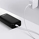 Max excell Batterie externe 10000mAh 2 USB Écran d'affichage LED Noir pas cher