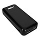 Max excell Batterie externe 10000mAh 2 USB Écran d'affichage LED Noir Chargeur externe Max Excell qui vous accompagne dans tous vos déplacements