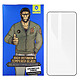 Blueo Verre Trempé pour Samsung Galaxy S22 Dureté 9H Noir Verre trempé Premium pour Samsung Galaxy S22 signé Blueo