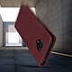 CaseMe Étui pour Xiaomi Redmi Note 9S/9 Pro/9 Pro Max Vintage Porte-carte Support Bordeaux pas cher