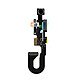H4 Caméra Frontale pour iPhone SE 2020 / 2022 avec Nappe de Connexion et FaceTime Noir Compatible avec tous les modèles iPhone SE 2020 et 2022