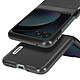 Abeel Coque en Cuir pour Razr 40 Ultra Effet Grainé Design Fin Noir pas cher