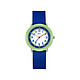 Avizar Montre Enfant Étanche à Quartz Modèle Flex Bleu - Étant associée à un bracelet en silicone à double ardillon