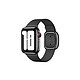 Avizar Bracelet pour Apple Watch 38mm en cuir véritable Noir Conçu pour Apple Watch 38mm