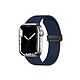 Avizar Bracelet pour Apple Watch 38/40/41mm Sport à fermeture aimantée Bleu marine S'adapte au mieux à votre poignet