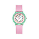 Avizar Montre Enfant Étanche à Quartz Modèle Flex Rose - Étant associée à un bracelet en silicone à double ardillon