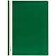 HERLITZ Lot de 10 chemises à lamelle format A4 Polypro Vert Chemise à lamelle