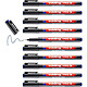 EDDING Feutre Permanent 140 S Pointe Super Fine Bleu 0,3 mm x 10 Marqueur permanent