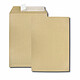 GPV Paquet de 10 pochettes kraft armé brun C4 229x324 130 g bande de protection Pochette d'expédition