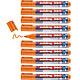 EDDING Marqueur pour Tableaux blancs 360 Orange 1,5-3 mm x 10 Marqueur pour tableaux blancs