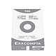 EXACOMPTA Etui de 100 Fiches Bristol 210g 100x150 mm Quad 5X5 Non Perforées Blanc Fiche Bristol