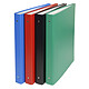 EXACOMPTA Classeur rembordé PVC 4 anneaux 30mm - A4 maxi 24x32cm - Coloris Aléatoire Classeur à anneaux
