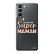 Evetane Coque Samsung Galaxy S21 5G 360 intégrale transparente Motif Je suis une super Maman Tendance . Coque Samsung Galaxy S21 5G 360 intégrale transparente Je suis une super Maman Tendance .